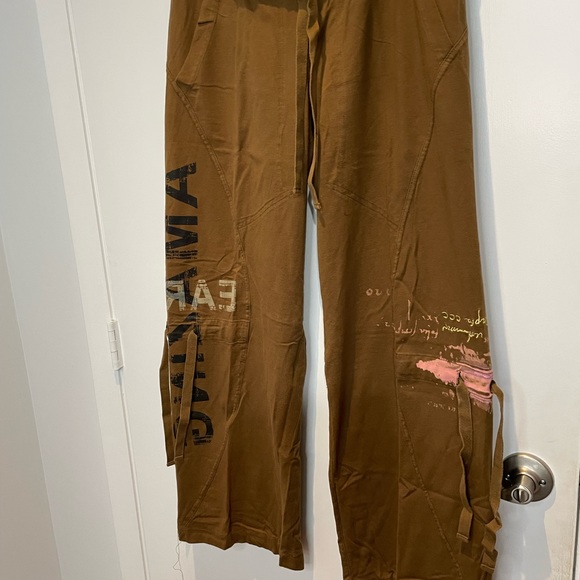 SACK’S  Luxury joggers SZ 2 (L). 100% cotton, flared bottom. Lots of details. - Picture 10 of 13